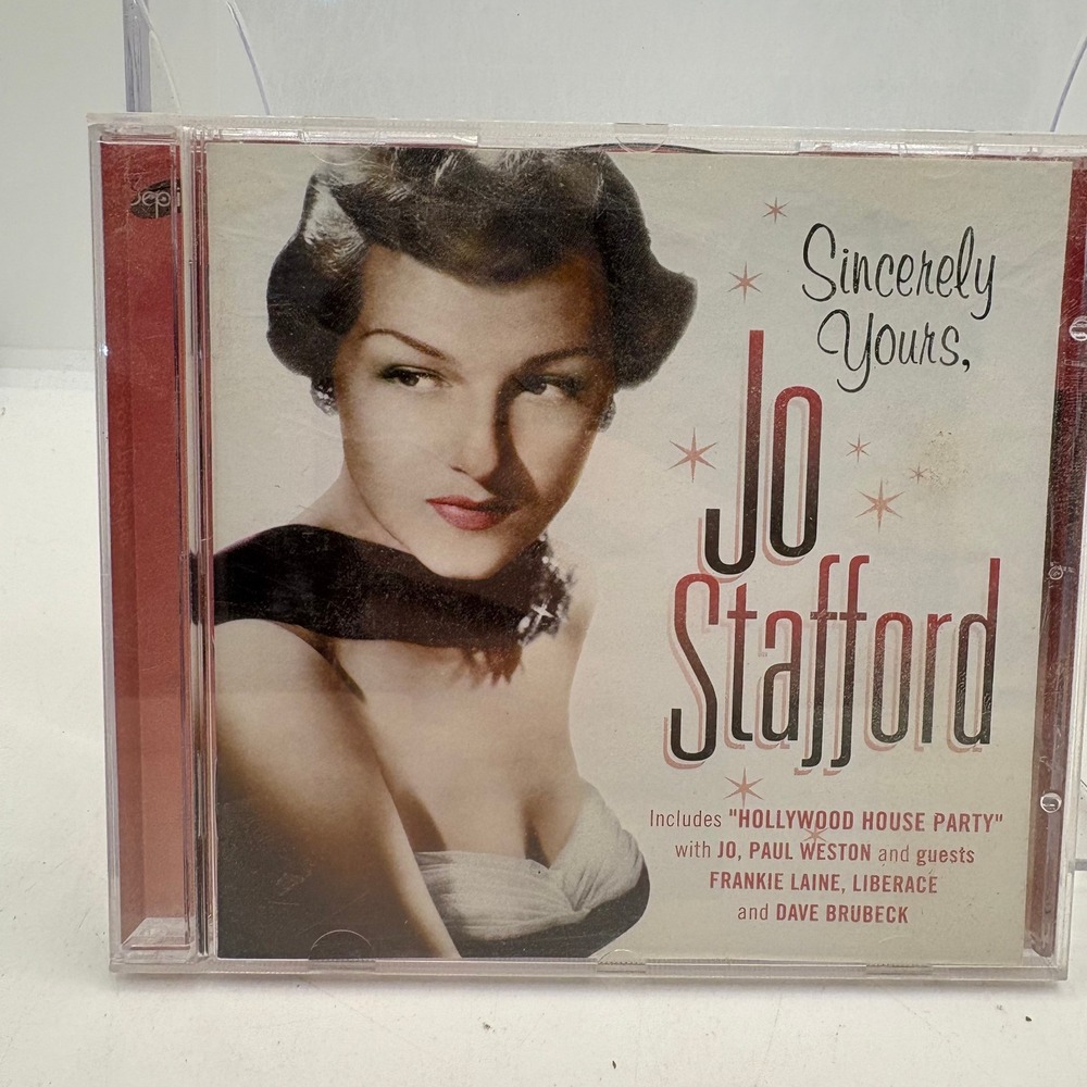 Jo Stafford Sincerely Yours CD Sepia Hollywood House Party‎ Dave Brubeck 2006